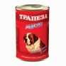 Консервы "Трапеза Макси" для собак крупных пород, 1240 г 83 ккал Вес: 1240 г инфо 4370b.