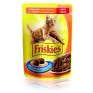 Консервы для кошек "Friskies", с курицей и зеленой фасолью, 100 г 445 мг/кг Вес: 100 г инфо 11532f.