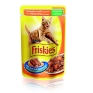 Консервы для кошек "Friskies", с курицей, уткой и морковью, 100 г 445 мг/кг Вес: 100 г инфо 11534f.