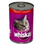 Консервы для кошек "Whiskas", паштет с говядиной, 400 г предложил покупателям несколько различных вкусов инфо 11880f.